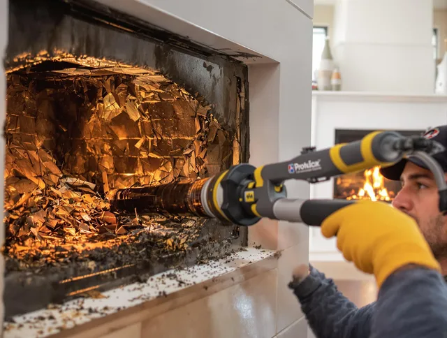 Professional chimney cleaning by Brea Chimney Sweep in Brea, CA