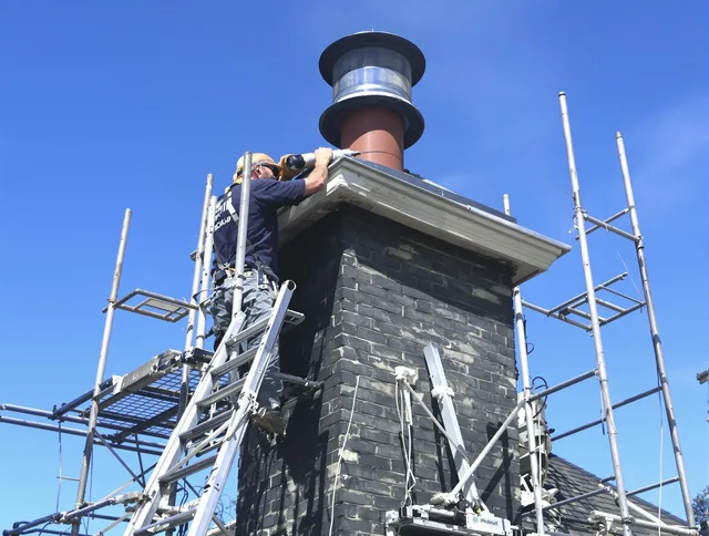 Sturdy chimney crown finished by Brea Chimney Sweep in Brea, CA