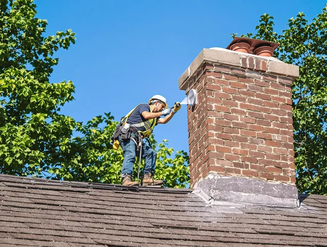 Brea Chimney Sweep performing an inspection with advanced tools in Brea, CA