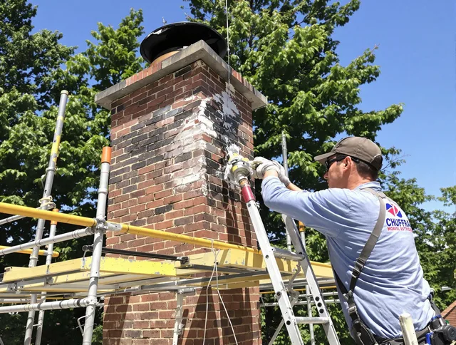 Structural chimney repair by Brea Chimney Sweep in Brea, CA